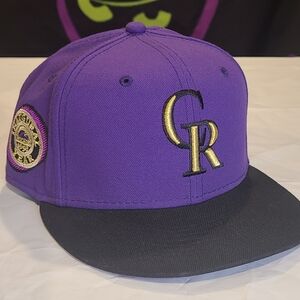 🔴SOLD🔴New Era 7 1/4 - Crown Royal Colorado Rockies